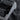 Alcantara trim cover fabric, dark gray looped texture close-up
