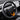 Orange Alcantara steering wheel lower trim cover installed on wheel