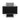 Black headrest tablet mount back view with side bars and center stand
