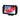 Headrest mount holding a black iPad in portrait orientation with app icons