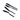Carbon fiber door trim inserts set, dark textured weave strips