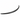 Carbon fiber rear trunk spoiler lip with curved shape and textured weave finish