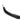 Carbon fiber front lip splitter with V-style contours, dark weave texture