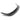 Carbon fiber sporty rear wing spoiler with curved lip and dark weave pattern