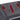 Charging pad overlay with dark textured surface and three red oval arrow insets