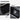 USB hub docking station with multi-port panel and illuminated ports, black