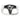White steering wheel yoke with exposed mounting frame and carbon-fiber center trim