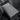 Dark gray armrest cover and rear screen upper cover, detached with raised edges
