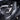 Driver and passenger custom leather seat covers with black and white side inserts