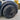 19-inch wheel cover hubcap with satin black multi-spoke design on a car wheel