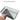 Underseat storage bin with transparent silicone insert pad and open tray