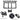 Anti-theft license plate holder frame with lock-and-key and anti-theft screws