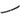 Front trunk sill plate protector, black with segmented grip pattern and raised edge