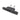 Black USB hub with retractable cables and multiple ports for charging in a car console.