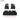 RHD car floor mat and carpet liner set, 3-piece black tray with snap buttons