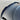 Blade-style rear spoiler for Tesla Model 3, dark black trim with curved edge.