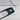 Carbon fiber reading light trim cover with blue alignment outline and domed mount