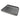 Carbon fiber armrest cover insert with dark woven pattern and side cutout