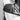 Carbon-fiber mirror cap cover, black woven texture with silver trim edge