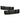 Carbon fiber seat belt cover pair, glossy black weave with curved edges