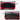 Installed rear trunk lid cover mat, dark gray/black ribbed channels