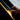 Hand presses glowing LED light strip along interior trim edge