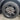 Silver alloy wheel with gray wheel rim protector cover fitted