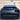 Black glossy blade rear spoiler spanning the trunk lid in a full rear view.