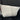 White seat back kick protector mat set with stitched edges