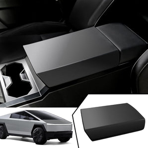 Dark gray armrest cover pad and replacement piece, rectangular shape with beveled edges