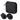 Tesla Model 3/Y accessory kit case with four black mounts and orange tips