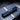 Center console USB hub with blue LED ambient frame and USB charging ports
