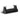 Under-screen storage tray organizer for Cybertruck, black U-shape with raised side walls