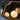 Warm gold trunk LED light strip glowing around Model 3 trunk with balloons