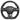 Carbon fiber sport steering wheel upgrade with black perforated grips and black airbag cover.