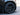 Front wheel with aero wheel cover and tire, dark satin black multi-spokes