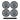Set of four 18-inch aero wheel covers, satin gun grey multi-spoke