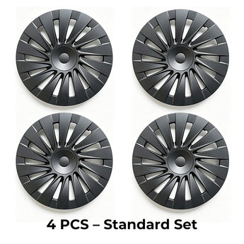 Tesla Induction Style Wheel Covers for Model Y Juniper Standard 18" Aperture Wheels