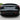 Sporty glossy black rear diffuser with vent fins and dual side exhaust cutouts