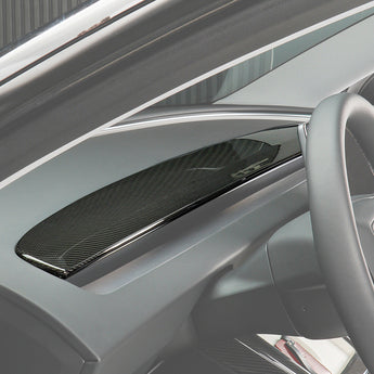 Real carbon fiber dashboard for 2024+ Tesla Model 3 Highland