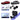 Vehicle accessory starter kit with cup holder liners, screen protectors, and zip pouch