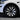 Tesla Model Y wheel protector with black curb rash guards framing the silver spokes