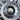 Wheel cover center cap close-up with YEYLAK logo on light silver cover