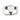 White steering wheel yoke with dark carbon-fiber center insert and side accents