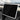 Silicone dashboard screen protector frame, white border with black screen panel