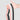 Silicone protector frame set, pink and white trims with black edge piece