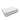 White quilted console armrest cover cushion with rounded padded base