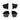 Set of two rear trunk side storage bins with hinged lids, black molded trays