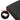 Black quilted console armrest cover cushion with soft sponge padding detail