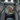 Gray pet car seat cover with waterproof-style mesh window and attachment straps
